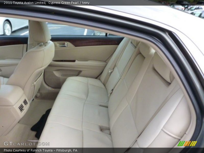 Cypress Green Pearl / Ivory 2011 Toyota Avalon Limited