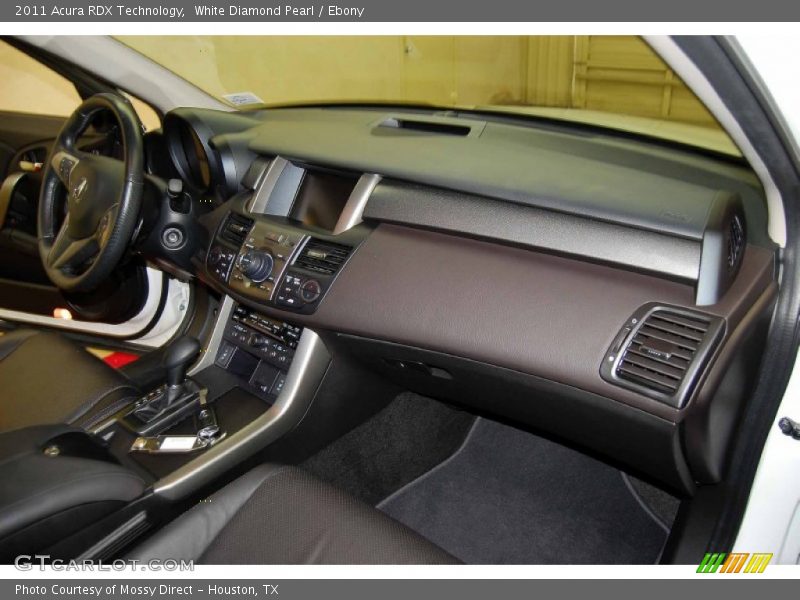 White Diamond Pearl / Ebony 2011 Acura RDX Technology