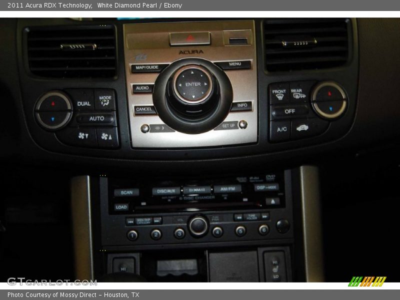 White Diamond Pearl / Ebony 2011 Acura RDX Technology