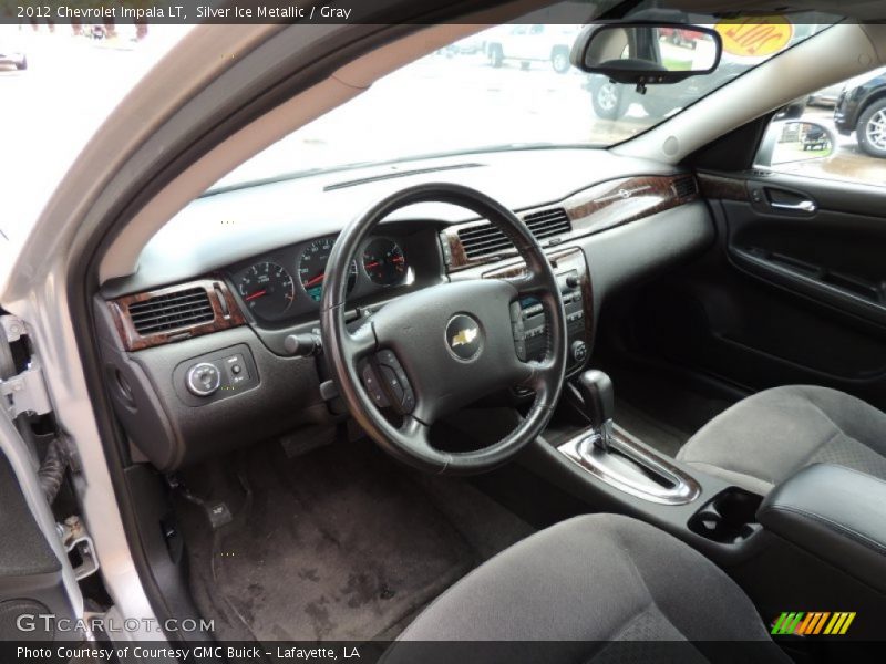 Silver Ice Metallic / Gray 2012 Chevrolet Impala LT
