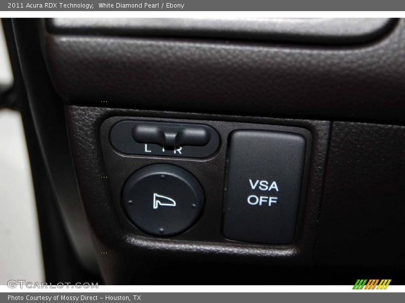 White Diamond Pearl / Ebony 2011 Acura RDX Technology