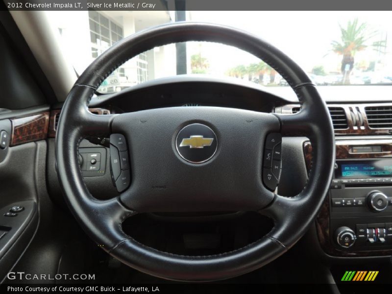 Silver Ice Metallic / Gray 2012 Chevrolet Impala LT