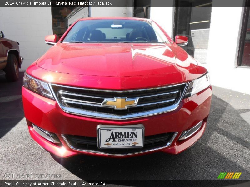 Crystal Red Tintcoat / Jet Black 2014 Chevrolet Impala LT