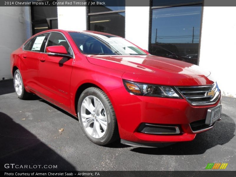 Crystal Red Tintcoat / Jet Black 2014 Chevrolet Impala LT