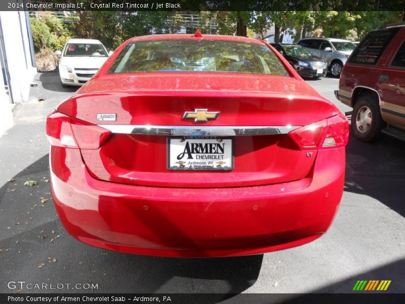 Crystal Red Tintcoat / Jet Black 2014 Chevrolet Impala LT