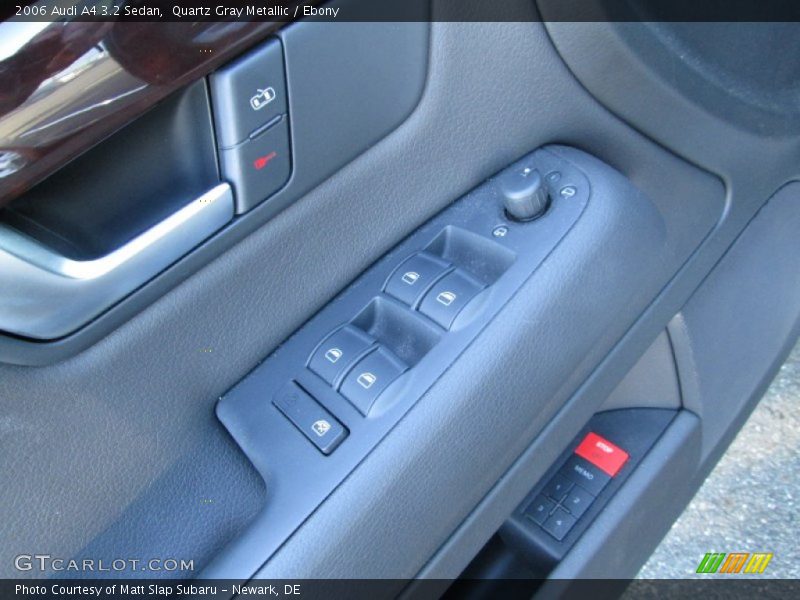 Quartz Gray Metallic / Ebony 2006 Audi A4 3.2 Sedan