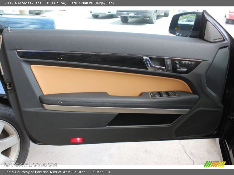 Black / Natural Beige/Black 2012 Mercedes-Benz E 350 Coupe
