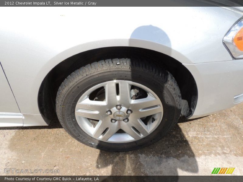 Silver Ice Metallic / Gray 2012 Chevrolet Impala LT