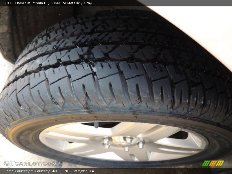 Silver Ice Metallic / Gray 2012 Chevrolet Impala LT
