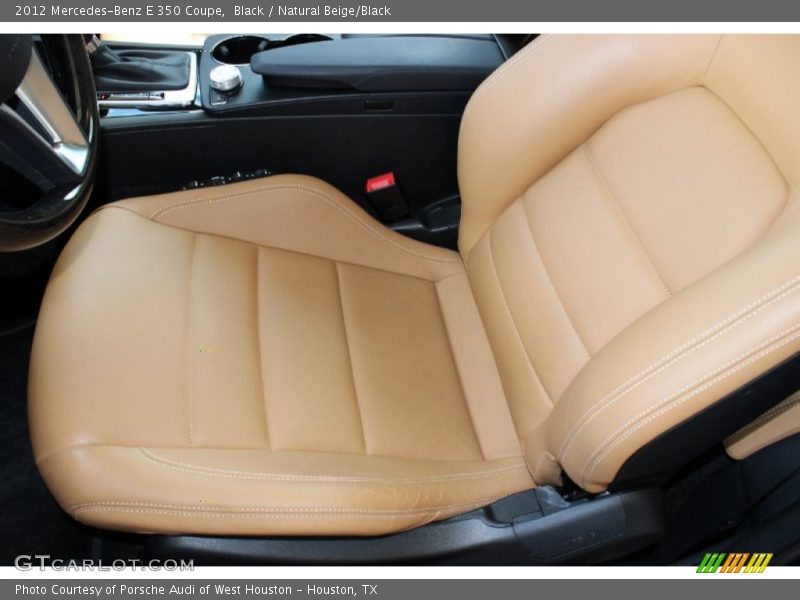 Black / Natural Beige/Black 2012 Mercedes-Benz E 350 Coupe