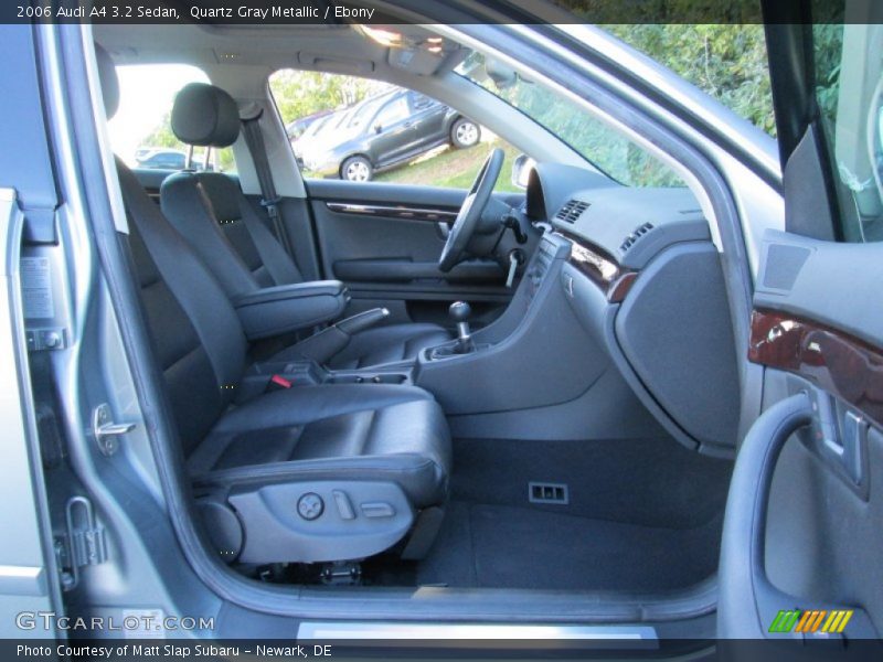 Quartz Gray Metallic / Ebony 2006 Audi A4 3.2 Sedan