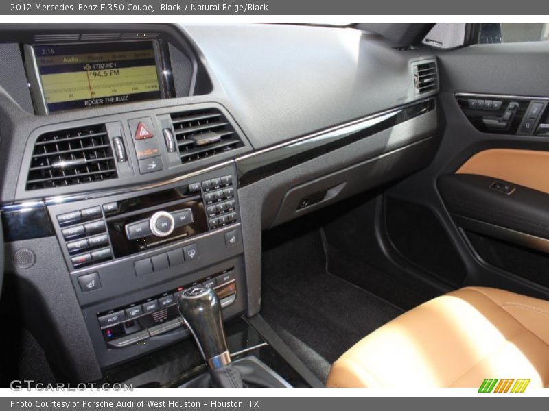 Black / Natural Beige/Black 2012 Mercedes-Benz E 350 Coupe