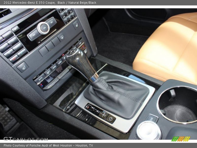 Black / Natural Beige/Black 2012 Mercedes-Benz E 350 Coupe