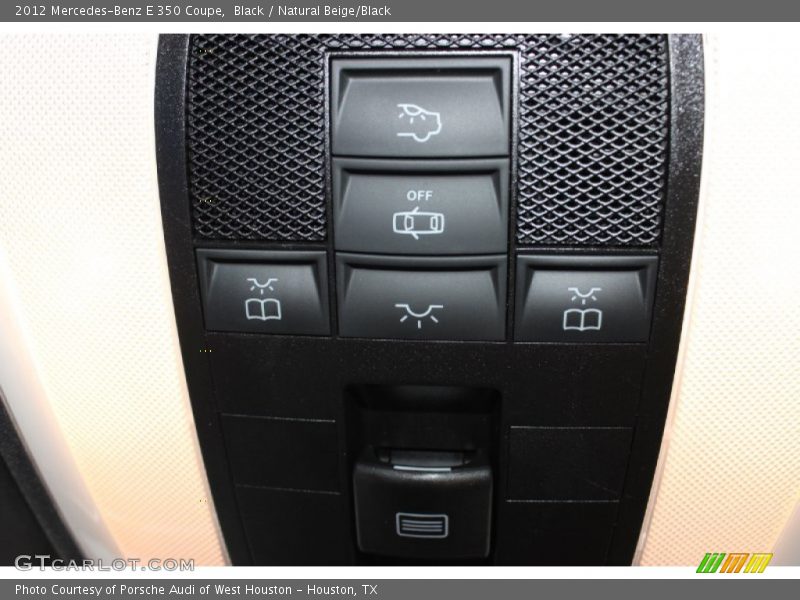 Black / Natural Beige/Black 2012 Mercedes-Benz E 350 Coupe