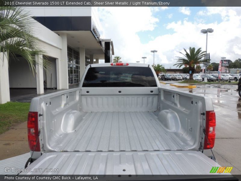 Sheer Silver Metallic / Light Titanium/Ebony 2010 Chevrolet Silverado 1500 LT Extended Cab