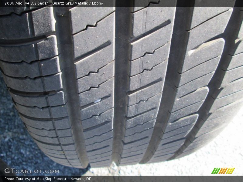 Quartz Gray Metallic / Ebony 2006 Audi A4 3.2 Sedan