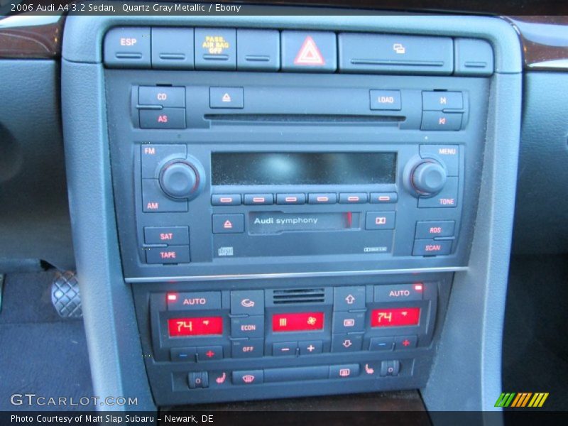 Controls of 2006 A4 3.2 Sedan