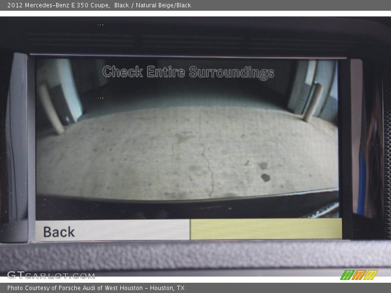 Black / Natural Beige/Black 2012 Mercedes-Benz E 350 Coupe