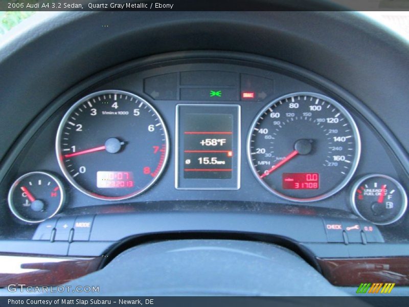  2006 A4 3.2 Sedan 3.2 Sedan Gauges