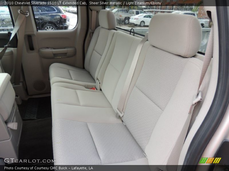 Sheer Silver Metallic / Light Titanium/Ebony 2010 Chevrolet Silverado 1500 LT Extended Cab