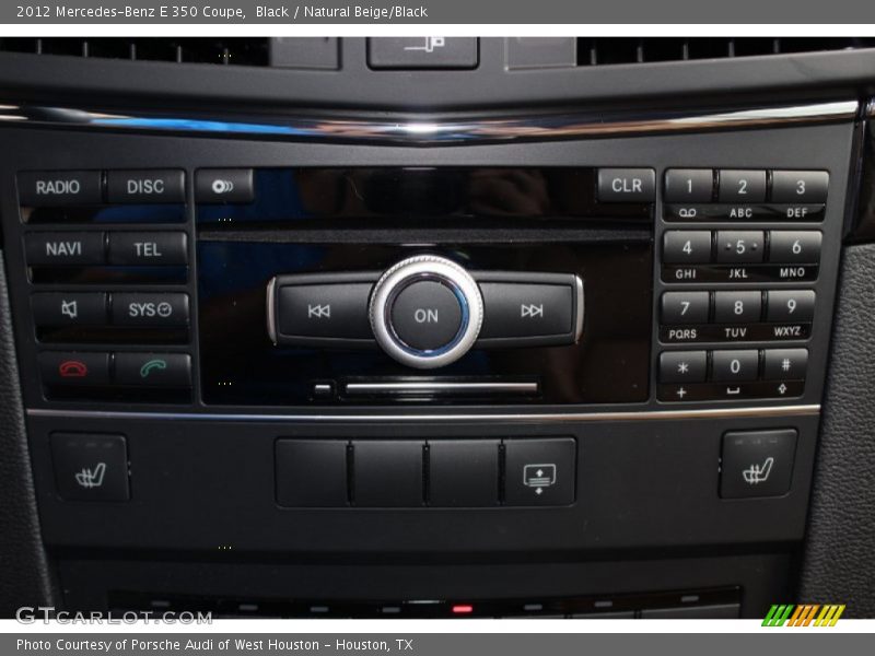 Black / Natural Beige/Black 2012 Mercedes-Benz E 350 Coupe