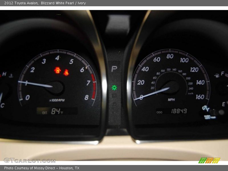 Blizzard White Pearl / Ivory 2012 Toyota Avalon