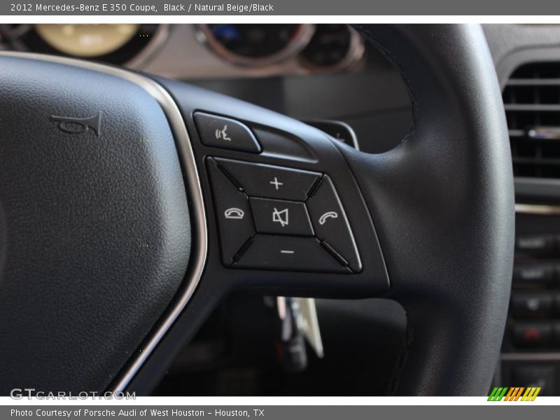Black / Natural Beige/Black 2012 Mercedes-Benz E 350 Coupe