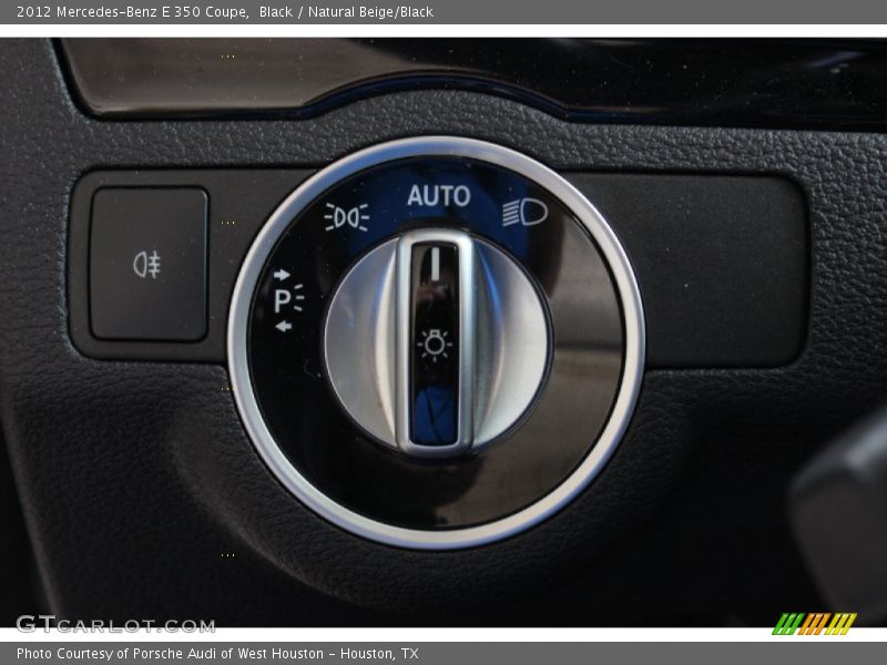 Black / Natural Beige/Black 2012 Mercedes-Benz E 350 Coupe