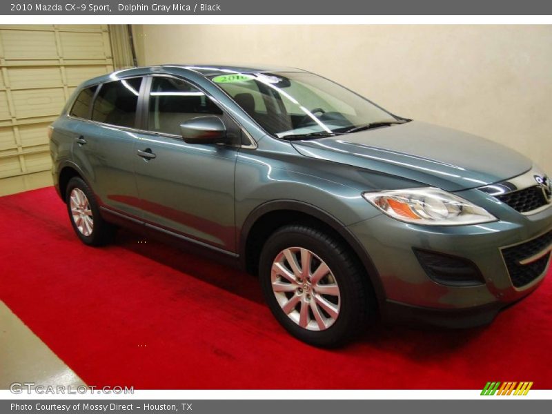 Dolphin Gray Mica / Black 2010 Mazda CX-9 Sport