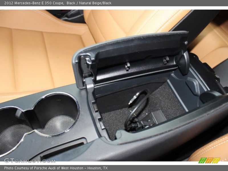 Black / Natural Beige/Black 2012 Mercedes-Benz E 350 Coupe