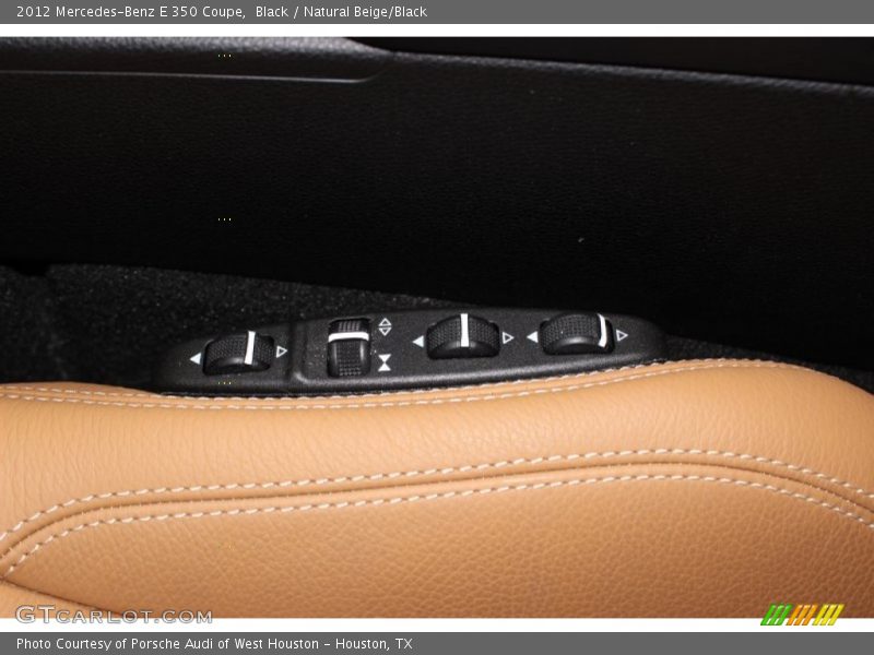 Black / Natural Beige/Black 2012 Mercedes-Benz E 350 Coupe