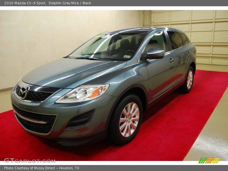 Dolphin Gray Mica / Black 2010 Mazda CX-9 Sport