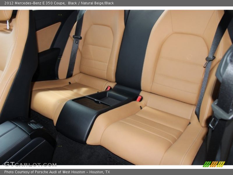 Black / Natural Beige/Black 2012 Mercedes-Benz E 350 Coupe
