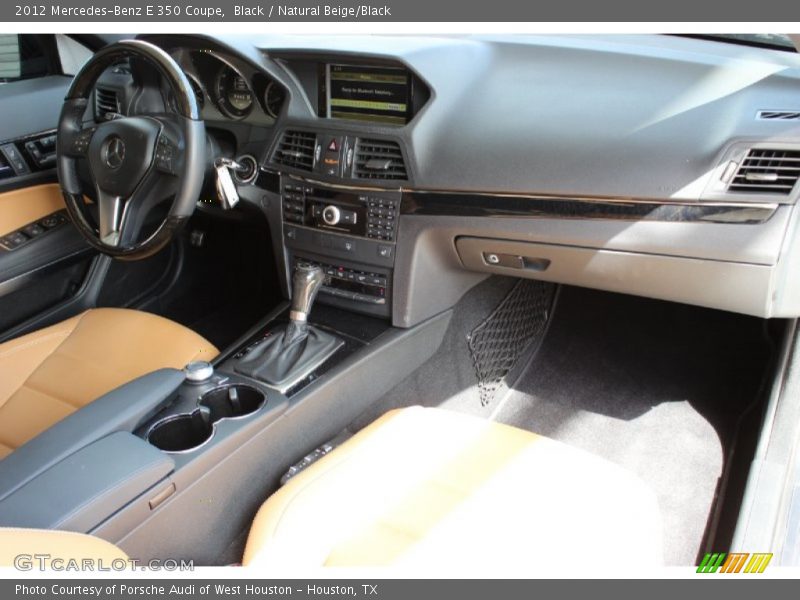 Black / Natural Beige/Black 2012 Mercedes-Benz E 350 Coupe