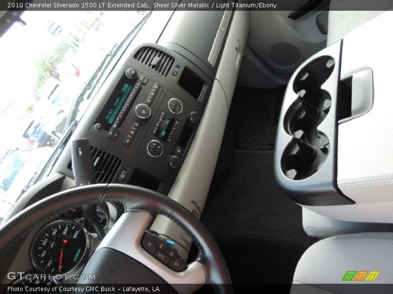 Sheer Silver Metallic / Light Titanium/Ebony 2010 Chevrolet Silverado 1500 LT Extended Cab