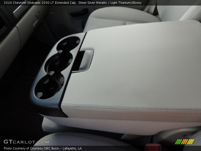 Sheer Silver Metallic / Light Titanium/Ebony 2010 Chevrolet Silverado 1500 LT Extended Cab