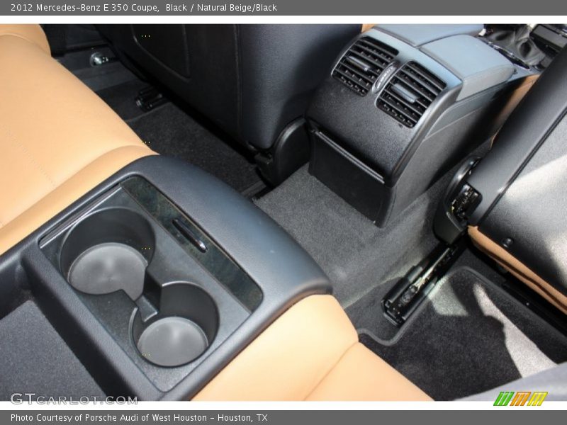 Black / Natural Beige/Black 2012 Mercedes-Benz E 350 Coupe