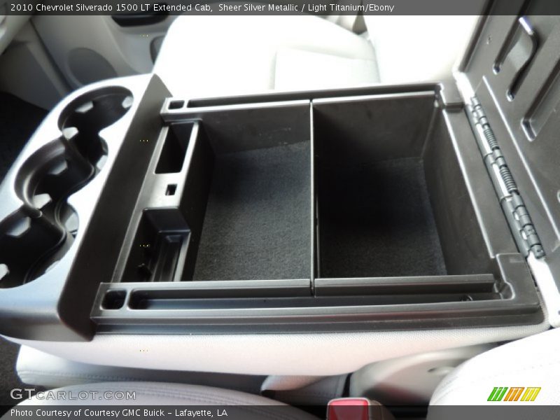 Sheer Silver Metallic / Light Titanium/Ebony 2010 Chevrolet Silverado 1500 LT Extended Cab
