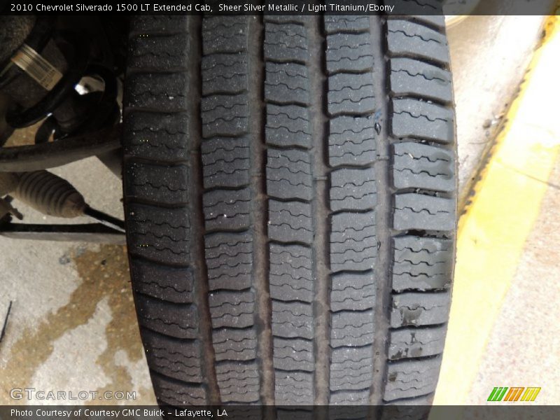 Sheer Silver Metallic / Light Titanium/Ebony 2010 Chevrolet Silverado 1500 LT Extended Cab