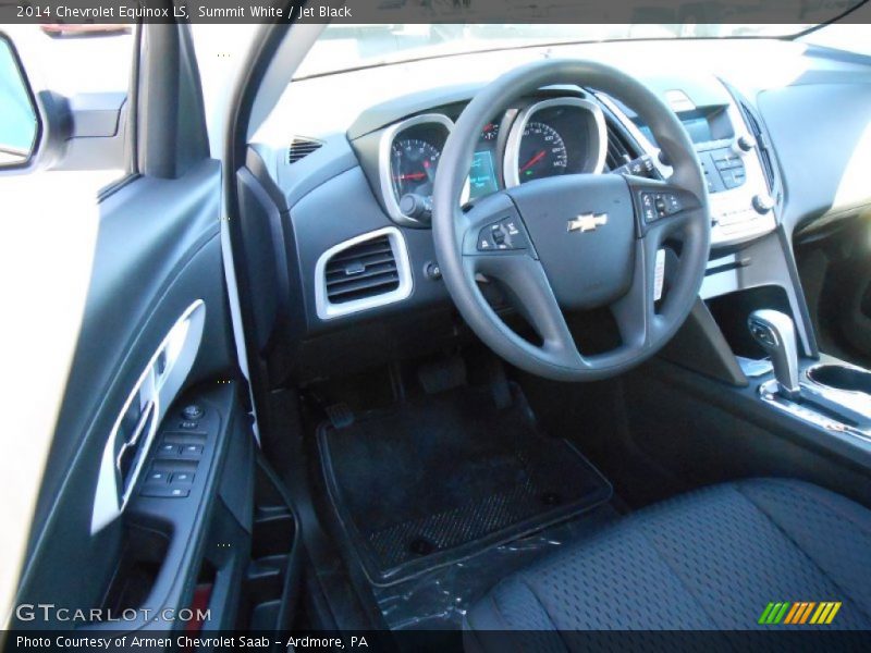 Summit White / Jet Black 2014 Chevrolet Equinox LS