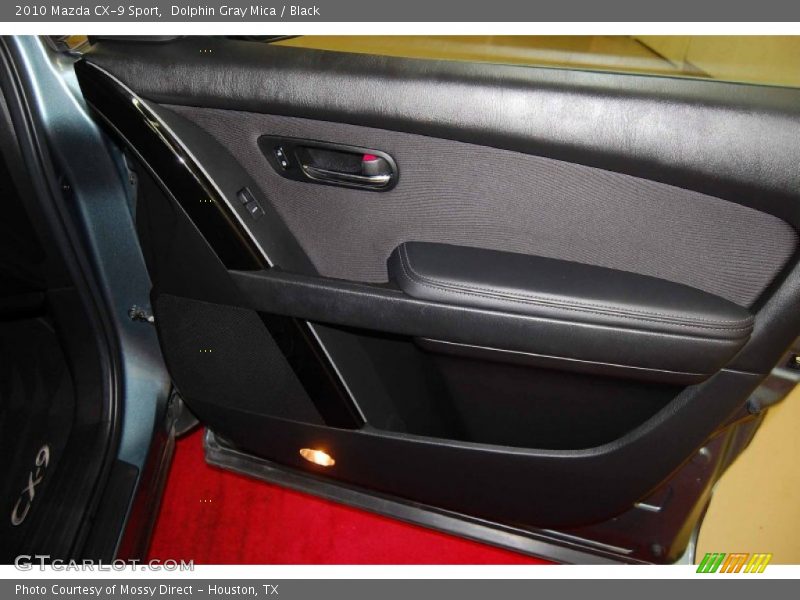Dolphin Gray Mica / Black 2010 Mazda CX-9 Sport