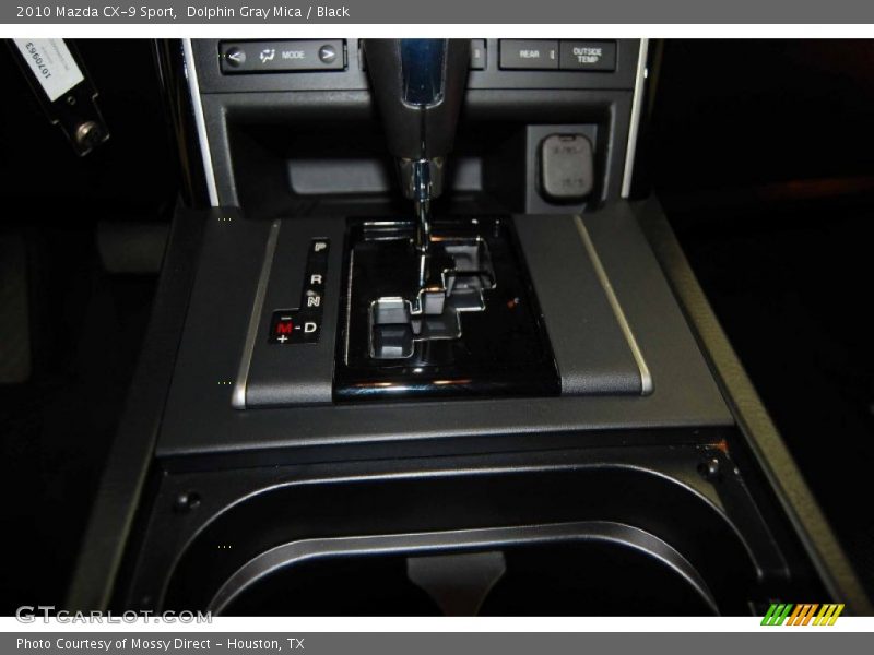 Dolphin Gray Mica / Black 2010 Mazda CX-9 Sport