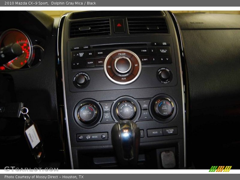 Dolphin Gray Mica / Black 2010 Mazda CX-9 Sport