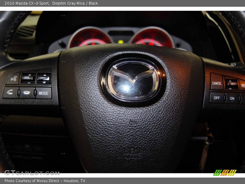 Dolphin Gray Mica / Black 2010 Mazda CX-9 Sport