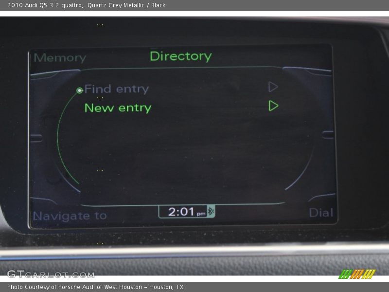 Quartz Grey Metallic / Black 2010 Audi Q5 3.2 quattro