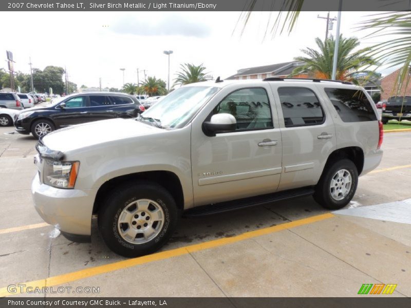 Silver Birch Metallic / Light Titanium/Ebony 2007 Chevrolet Tahoe LT