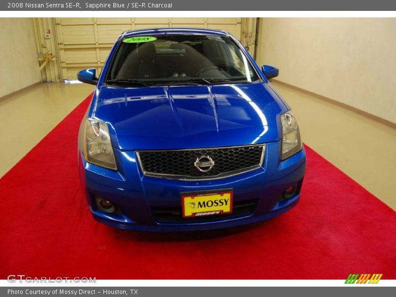 Sapphire Blue / SE-R Charcoal 2008 Nissan Sentra SE-R