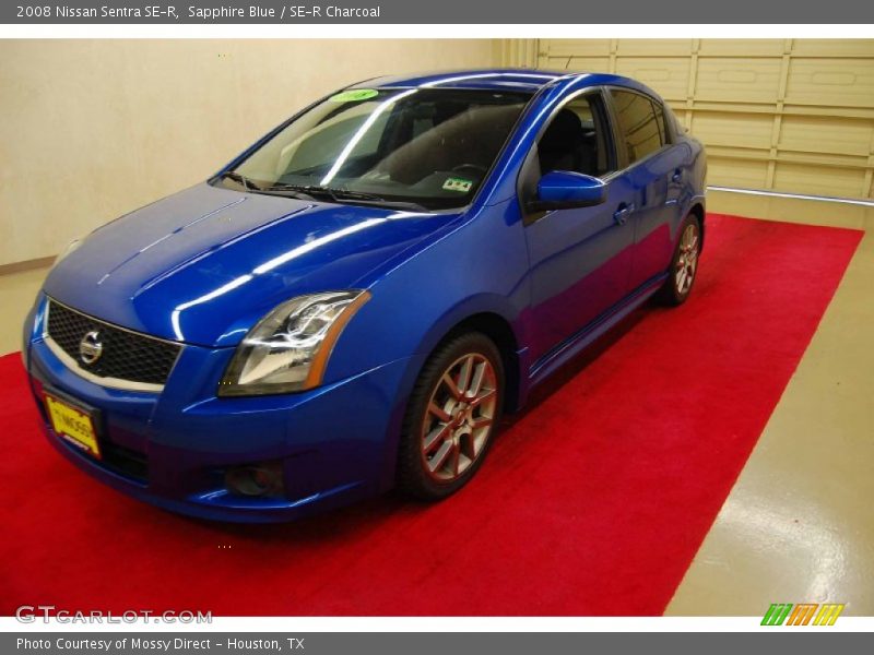 Sapphire Blue / SE-R Charcoal 2008 Nissan Sentra SE-R