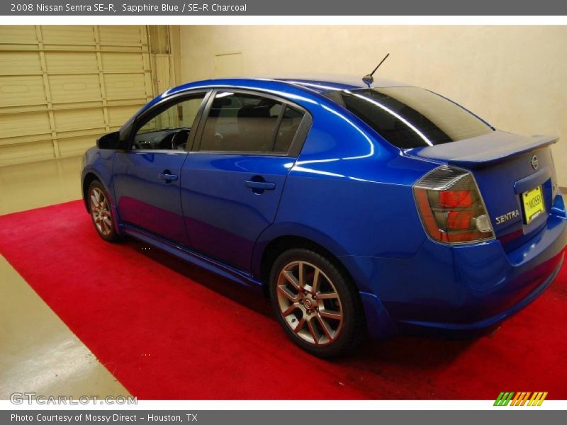 Sapphire Blue / SE-R Charcoal 2008 Nissan Sentra SE-R