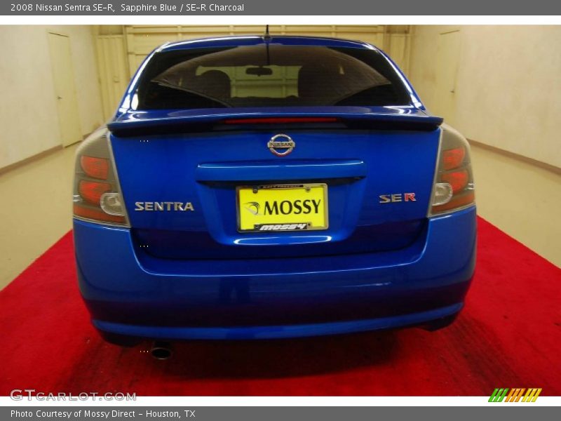 Sapphire Blue / SE-R Charcoal 2008 Nissan Sentra SE-R